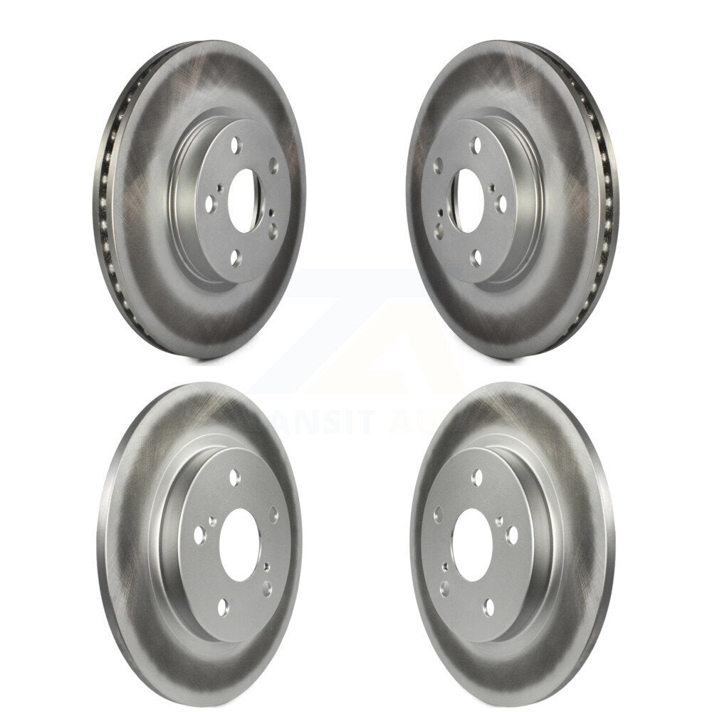 Coat Brake Rotor Front Rear Kit For Toyota Matrix With 279mm Diameter