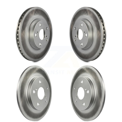 Coat Brake Rotor Front Rear Kit For Toyota Matrix With 279mm Diameter