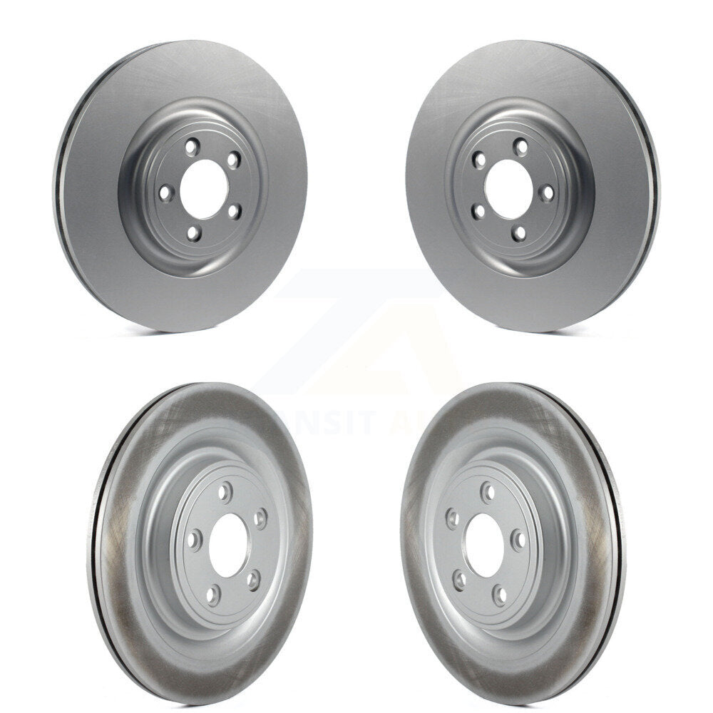 Coat Disc Brake Rotor Front Rear Kit For Jaguar XF XJ XKR S-Type XK XJR Super V8