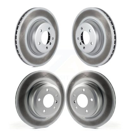 Coated Disc Brake Rotors Front Rear Kit For BMW X1 335i xDrive 335xi 335is 335d