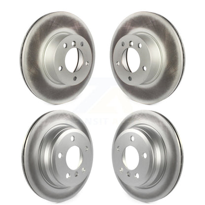 Coated Disc Brake Rotors Front Rear Kit For BMW 320i xDrive 328d