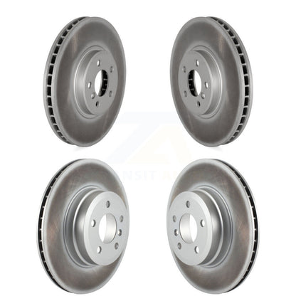 Coated Disc Brake Rotors Front Rear Kit For BMW X5 X6 xDrive50i