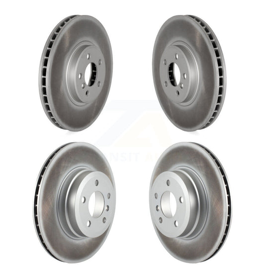 Coated Disc Brake Rotors Front Rear Kit For BMW X5 X6 xDrive50i