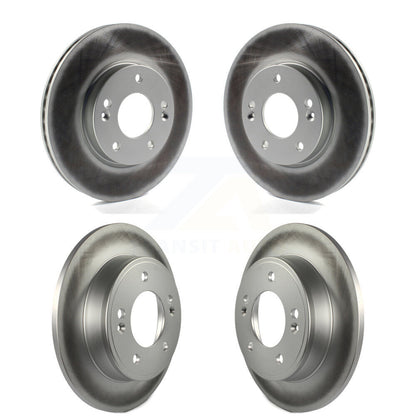 Coat Brake Rotor Front Rear Kit For Hyundai Elantra Kia Kona Forte Soul GT Venue