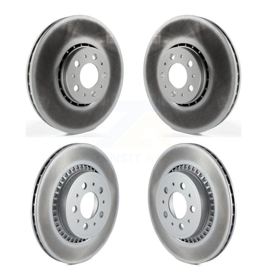 Coated Brake Rotor Front Rear Kit For Volvo XC90 With 328mm Diameter