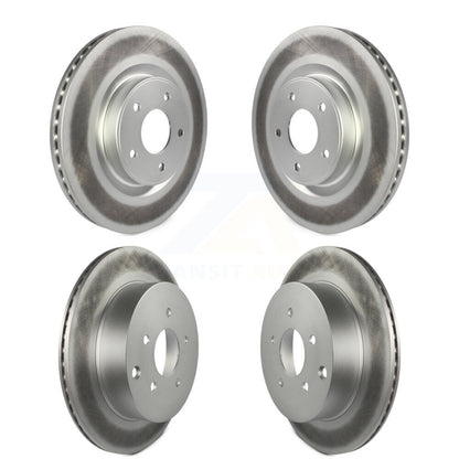 Coat Brake Rotors Front Rear Kit For Nissan Murano Pathfinder INFINITI QX60 JX35