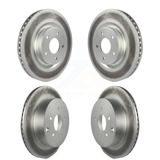 Coat Brake Rotors Front Rear Kit For Nissan Murano Pathfinder INFINITI QX60 JX35