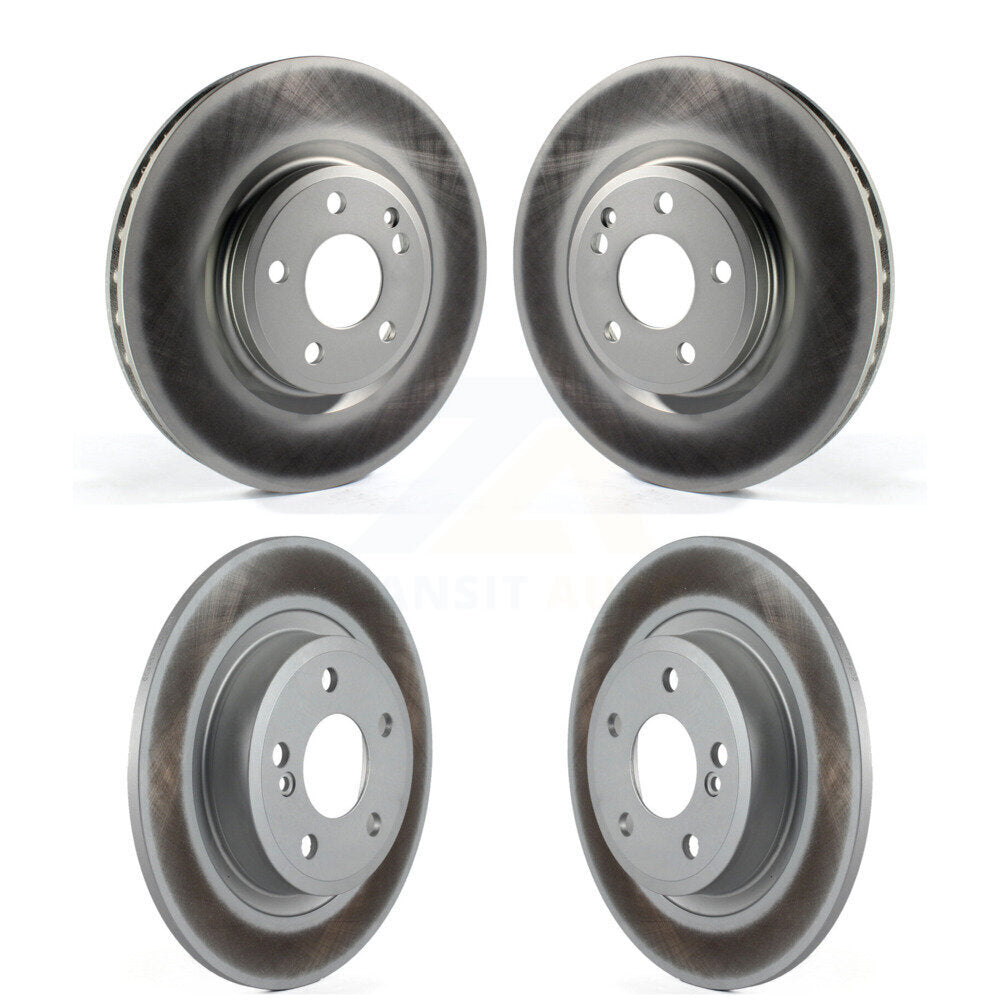 Coat Brake Rotors Front Rear Kit For Mercedes-Benz GLA250 CLA250 B250 INFINITI B