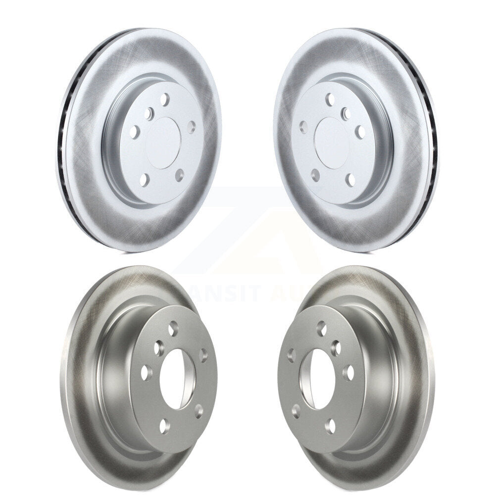 Coated Disc Brake Rotors Front Rear Kit For Mini Cooper