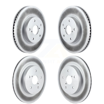 Coated Disc Brake Rotors Front Rear Kit For 2015-2019 Subaru Legacy 2.5L