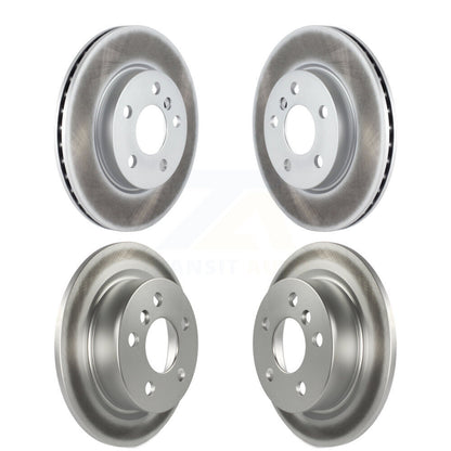 Coated Disc Brake Rotors Front Rear Kit For Mini Cooper