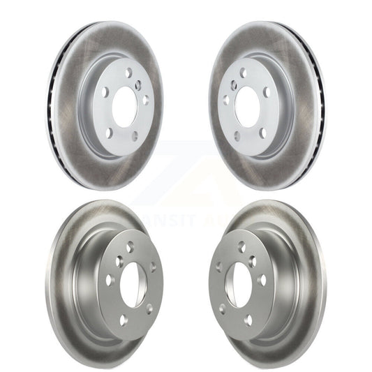 Coated Disc Brake Rotors Front Rear Kit For Mini Cooper