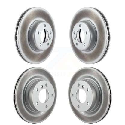Coat Brake Rotors Front Rear Kit For 13 BMW 328i With 340mm Diameter Rotor