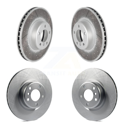 Coated Disc Brake Rotors Front Rear Kit For BMW M240i xDrive M235i