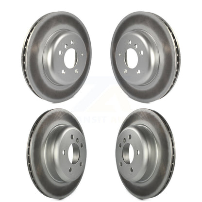 Coated Disc Brake Rotors Front Rear Kit For BMW 535i xDrive 535d ActiveHybrid 5