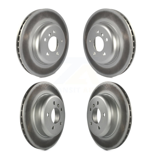 Coated Disc Brake Rotors Front Rear Kit For BMW 535i xDrive 535d ActiveHybrid 5