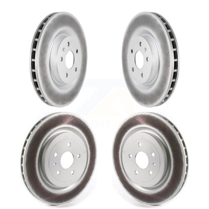 Coated Disc Brake Rotors Front Rear Kit For 2010-2015 Chevrolet Camaro SS