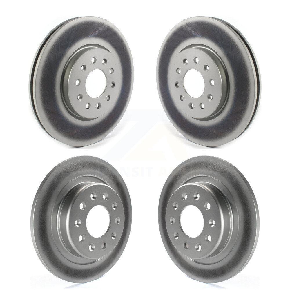 Coat Brake Rotor Front Rear Kit For Chevrolet Equinox GMC Terrain Buick Envision
