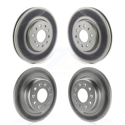 Coat Brake Rotor Front Rear Kit For Chevrolet Equinox GMC Terrain Buick Envision