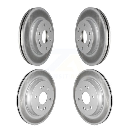 Coat Brake Rotor Front Rear Kit For GMC Chevrolet Silverado 1500 Sierra Yukon XL