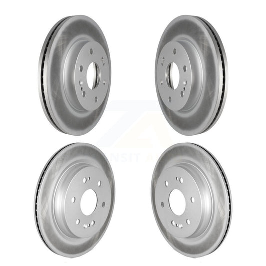 Coat Brake Rotor Front Rear Kit For GMC Chevrolet Silverado 1500 Sierra Yukon XL
