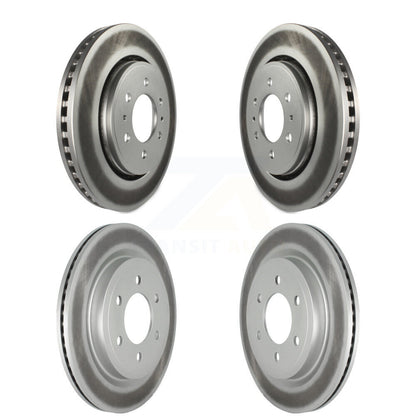 Coat Disc Brake Rotor Front Rear Kit For Ford F-150 Expedition Lincoln Navigator