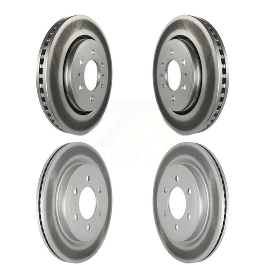 Coat Disc Brake Rotor Front Rear Kit For Ford F-150 Expedition Lincoln Navigator