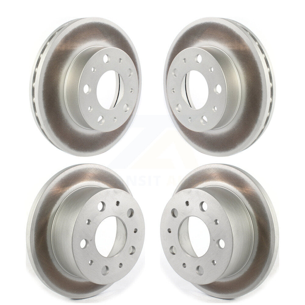 Coat Disc Brake Rotors Front Rear Kit For 2014-2021 Ram ProMaster 2500 3500 1500