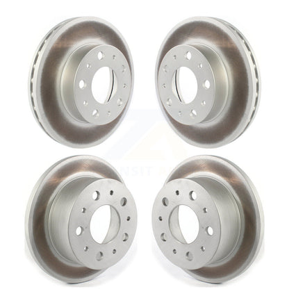 Coat Disc Brake Rotors Front Rear Kit For 2014-2021 Ram ProMaster 2500 3500 1500