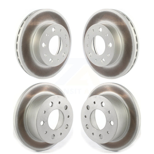 Coat Disc Brake Rotors Front Rear Kit For 2014-2021 Ram ProMaster 2500 3500 1500