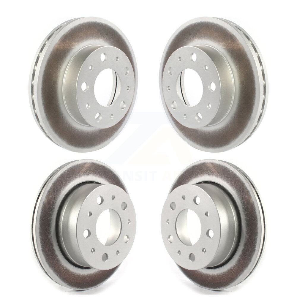 Coat Disc Brake Rotors Front Rear Kit For 2014-2021 Ram ProMaster 2500 3500 1500