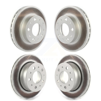 Coat Disc Brake Rotors Front Rear Kit For 2014-2021 Ram ProMaster 2500 3500 1500