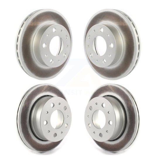 Coat Disc Brake Rotors Front Rear Kit For 2014-2021 Ram ProMaster 2500 3500 1500