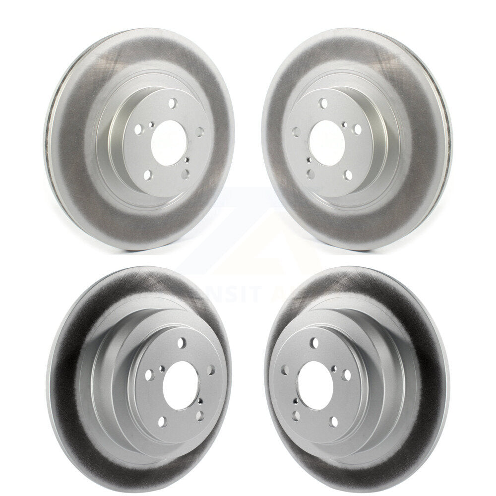 Coat Brake Rotors Front Rear Kit For Subaru Baja With 292mm Diameter Rotor
