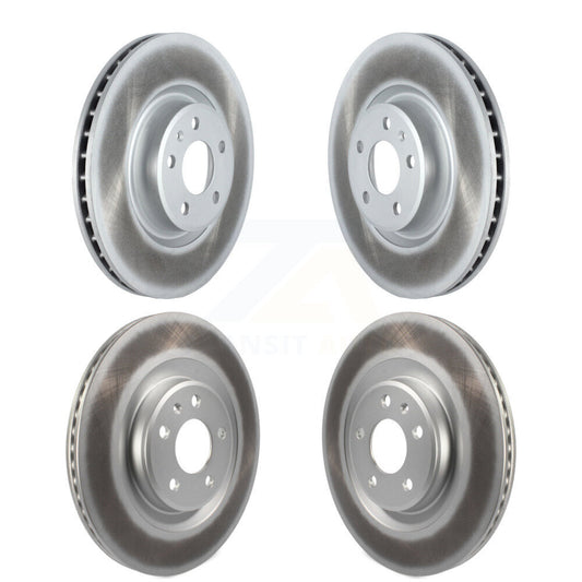 Coated Brake Rotor Front Rear Kit For Audi Q5 A5 Sportback A4 Quattro allroad A6