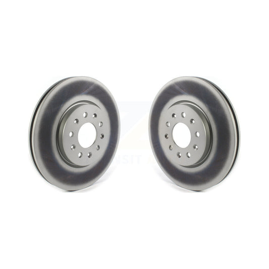 Coated Brake Rotors Front Pair For Chevrolet Equinox GMC Terrain Buick Envision