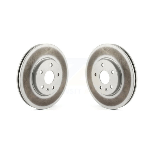 Coated Disc Brake Rotors Front Pair For Buick Envision Cadillac XT4