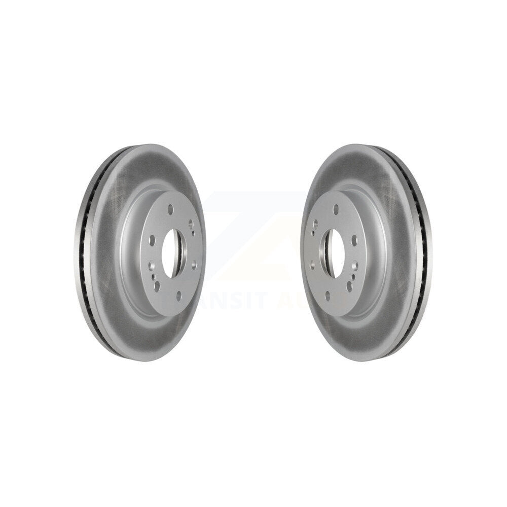 Coat Brake Rotors Front Pair For GMC Chevrolet Silverado 1500 Sierra Yukon Tahoe
