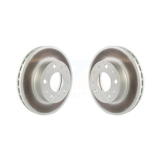 Coated Disc Brake Rotors Front Pair For 2014-2024 Ram ProMaster 2500 3500 1500