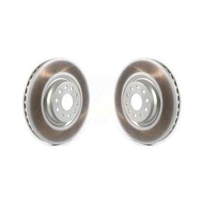 Coat Brake Rotor Front Pair For Volkswagen Tiguan Jetta Audi Q3 GTI Golf R A3 S3