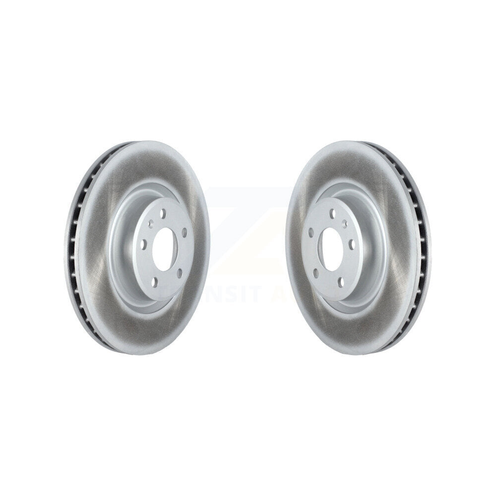 Coat Disc Brake Rotors Front Pair For Audi Q5 A4 Quattro A5 Sportback allroad A6