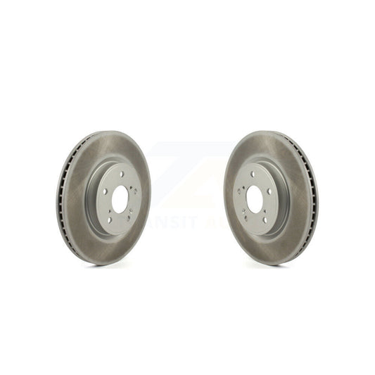 Coat Disc Brake Rotors Front Pair For Honda CR-V Civic Accord HR-V Acura Integra