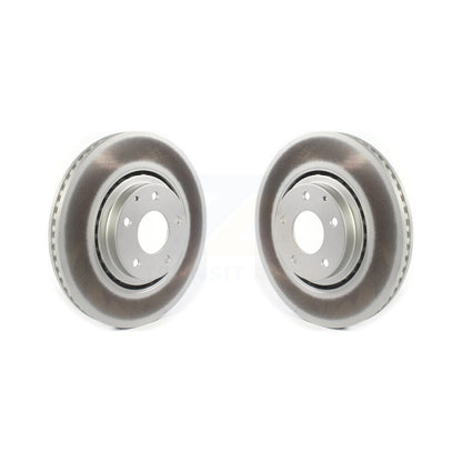 Coated Disc Brake Rotors Front Pair For Mazda CX-5 CX-9 6