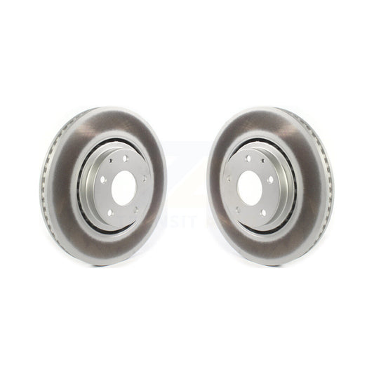 Coated Disc Brake Rotors Front Pair For Mazda CX-5 CX-9 6
