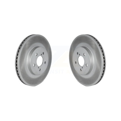 Coated Disc Brake Rotors Front Pair For Subaru Crosstrek Impreza