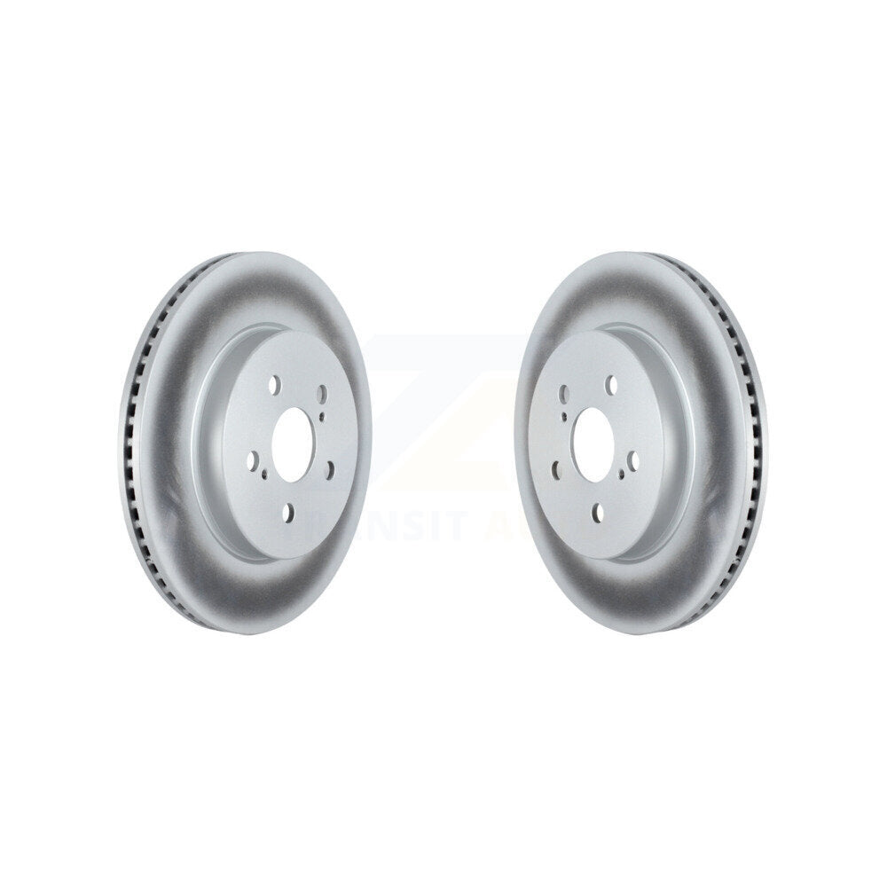 Coat Disc Brake Rotors Front Pair For Toyota Corolla Prius Prime Volvo V60 Cross