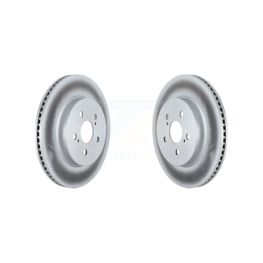 Coat Disc Brake Rotors Front Pair For Toyota Corolla Prius Prime Volvo V60 Cross