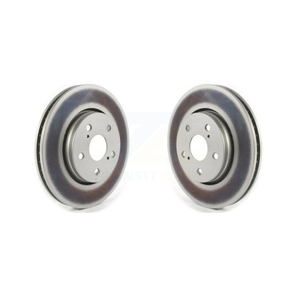 Coated Disc Brake Rotors Front Pair For Toyota C-HR