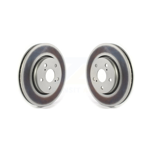 Coated Disc Brake Rotors Front Pair For Toyota C-HR