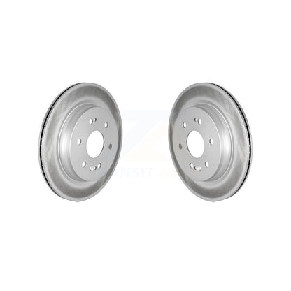 Coat Brake Rotor Rear Pair For GMC Chevrolet Silverado 1500 Sierra Limited Yukon